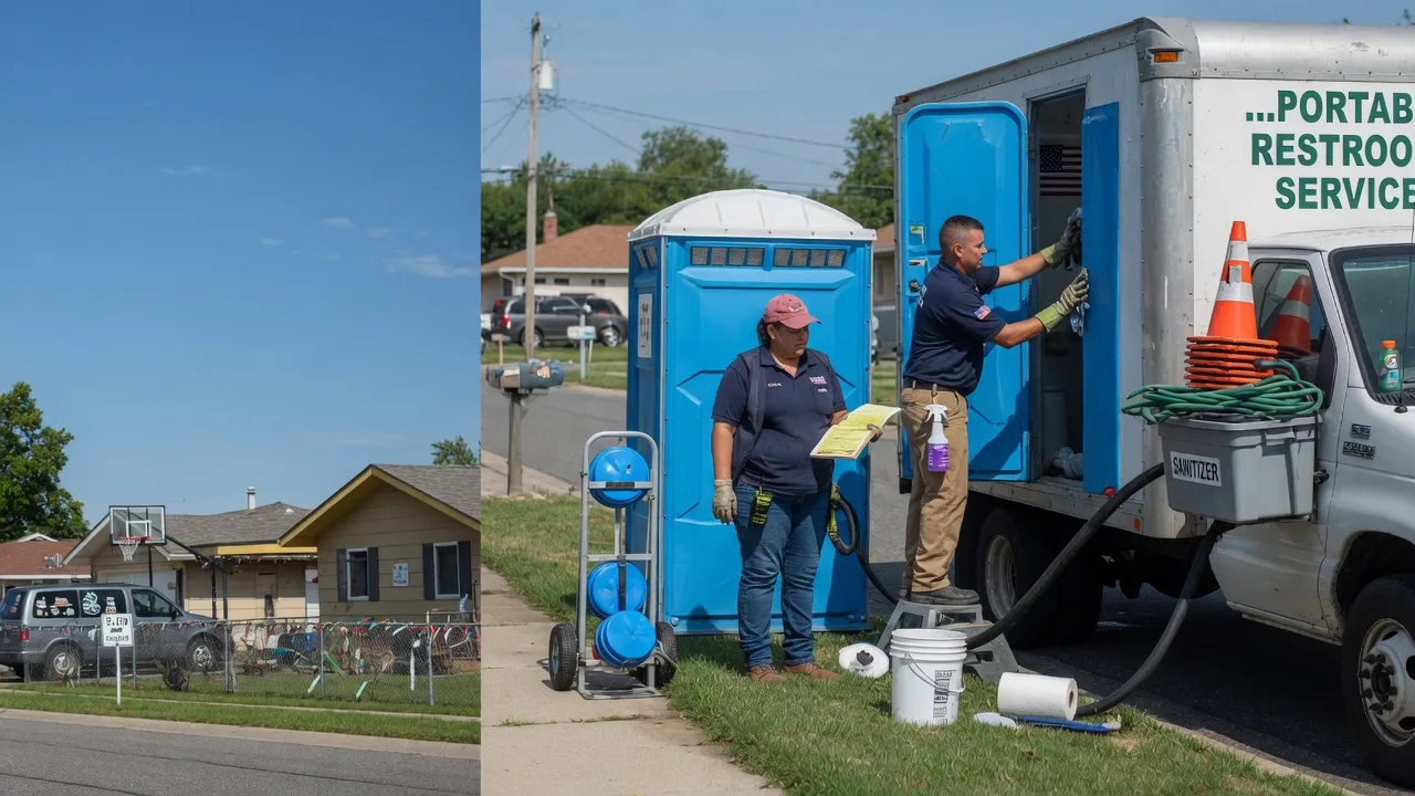Portable Toilet Rental in Crowell, TX near me